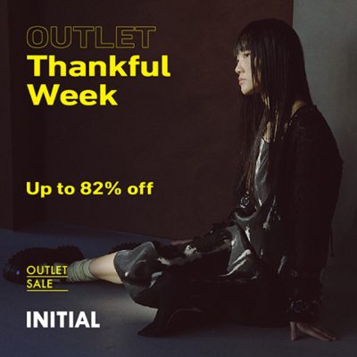 INITIAL Fashion OUTLET SALE 低至3折