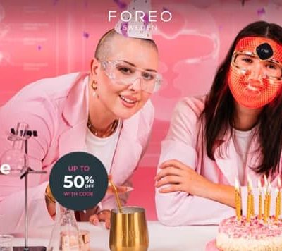 FOREO 13周年生日慶典65折優惠碼﻿