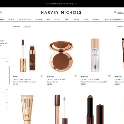 HARVEY NICHOLS 低至5折+折上折額外85折優惠碼