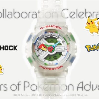 G-SHOCK×《寶可夢》30週年聯名款驚喜登場